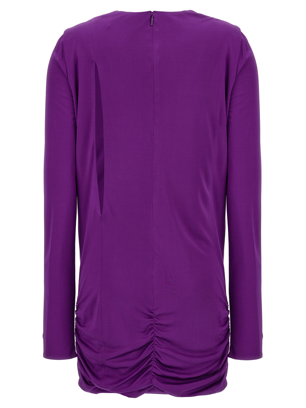 Versace | Purple Viscose Short Dress