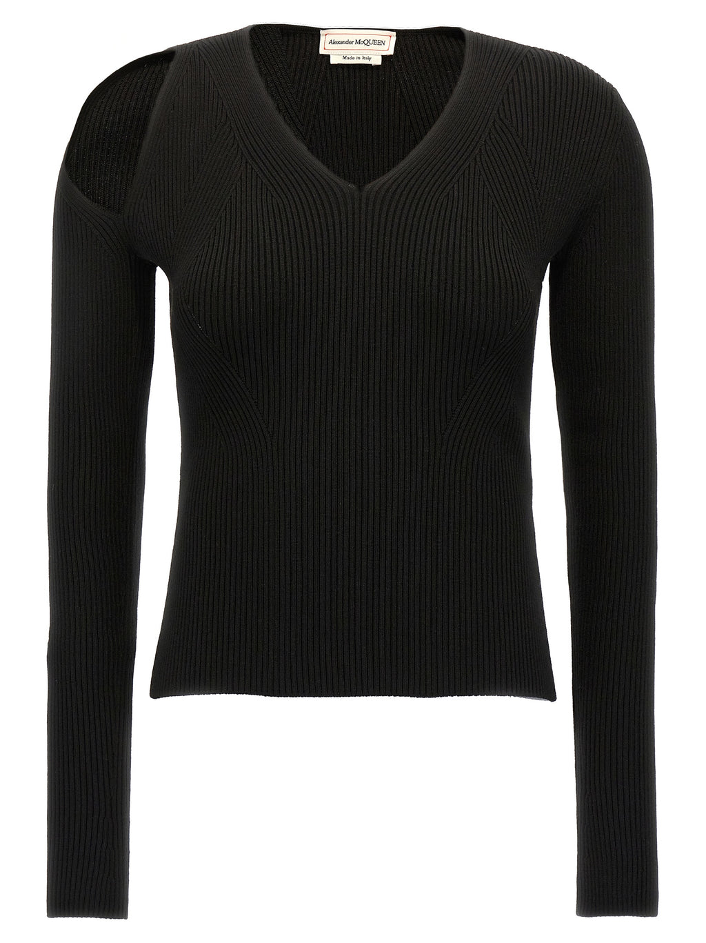 Alexander McQueen | Black Wool Cardigan