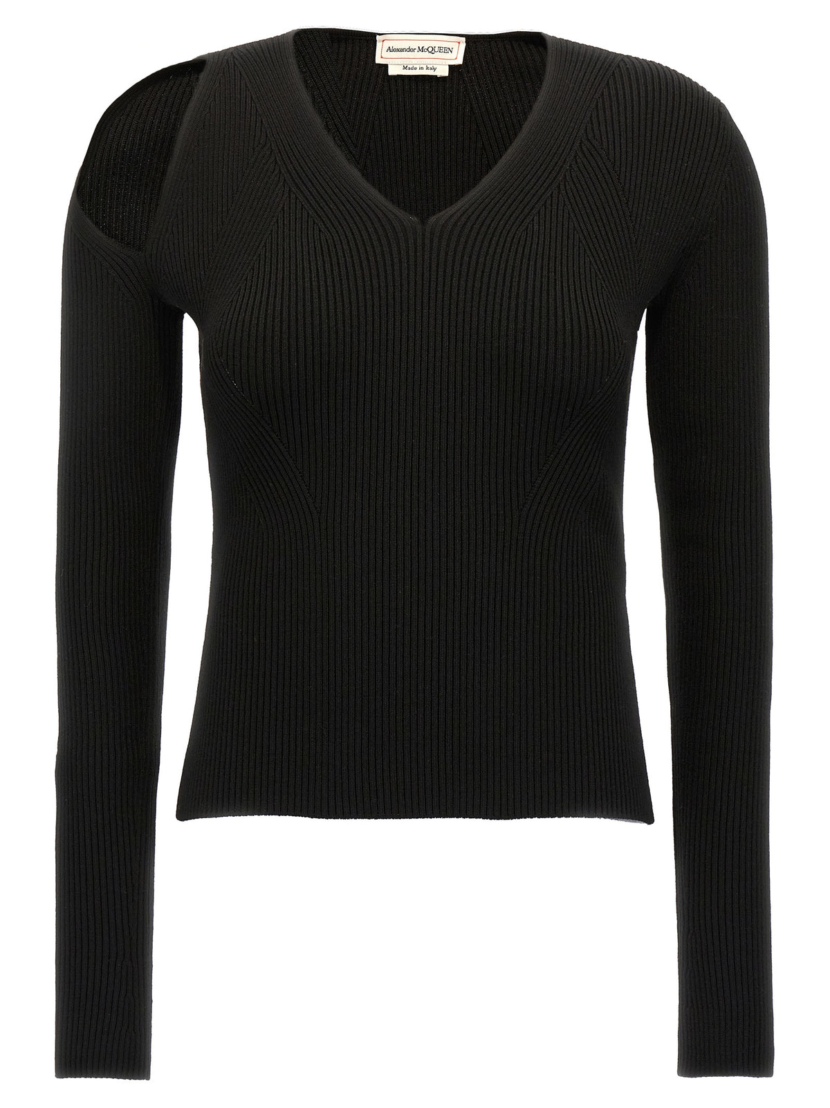 Alexander McQueen | Black Wool Cardigan