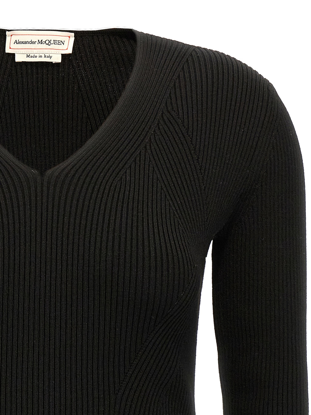 Alexander McQueen | Black Wool Cardigan