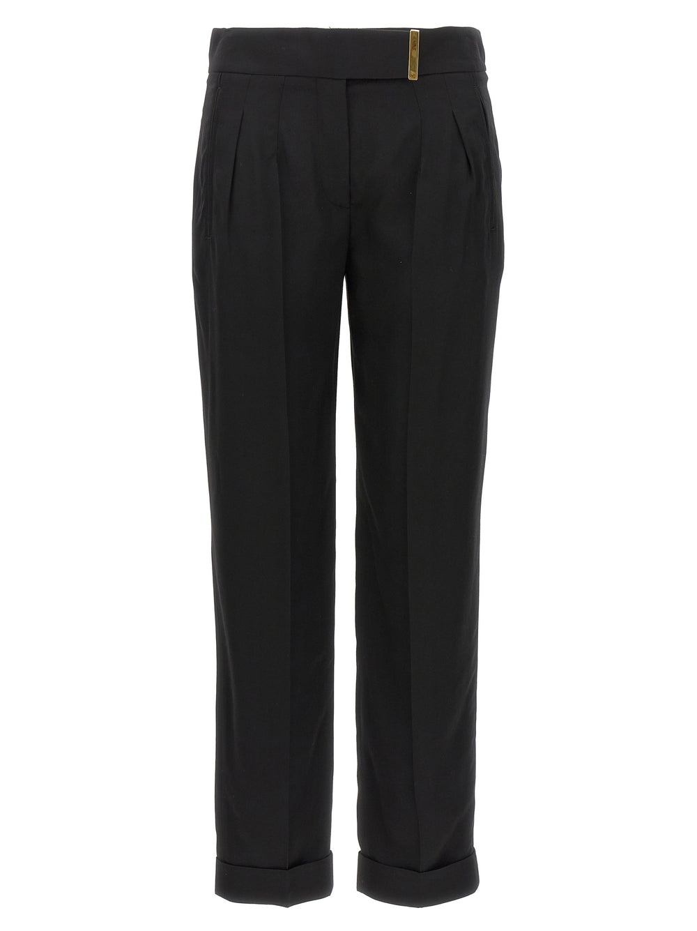 Tom Ford | Black Viscose Dress Pants