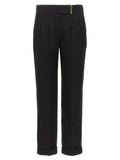 Tom Ford | Black Viscose Dress Pants