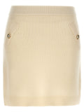 Michael Kors | White Wool Long Skirt