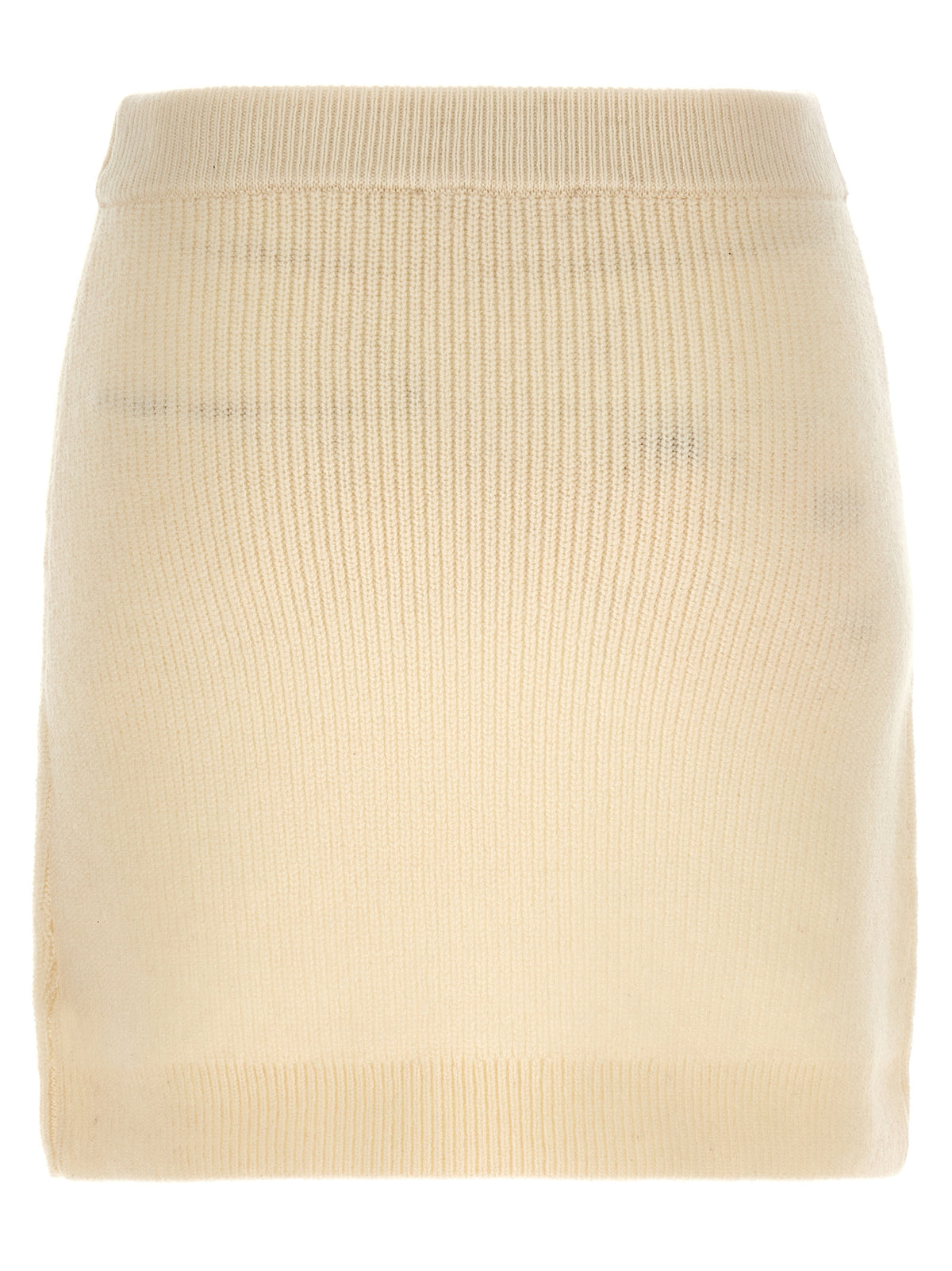 Michael Kors | White Wool Long Skirt