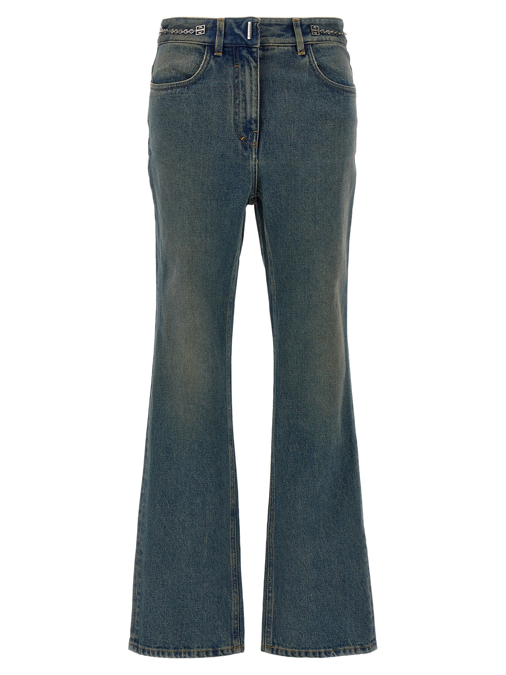 Givenchy | Blue Cotton Bootcut Jeans