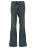 Givenchy | Blue Cotton Bootcut Jeans