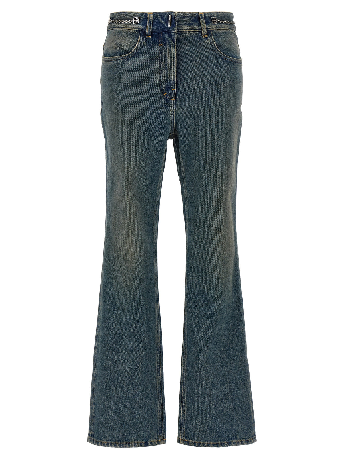 Givenchy | Blue Cotton Bootcut Jeans
