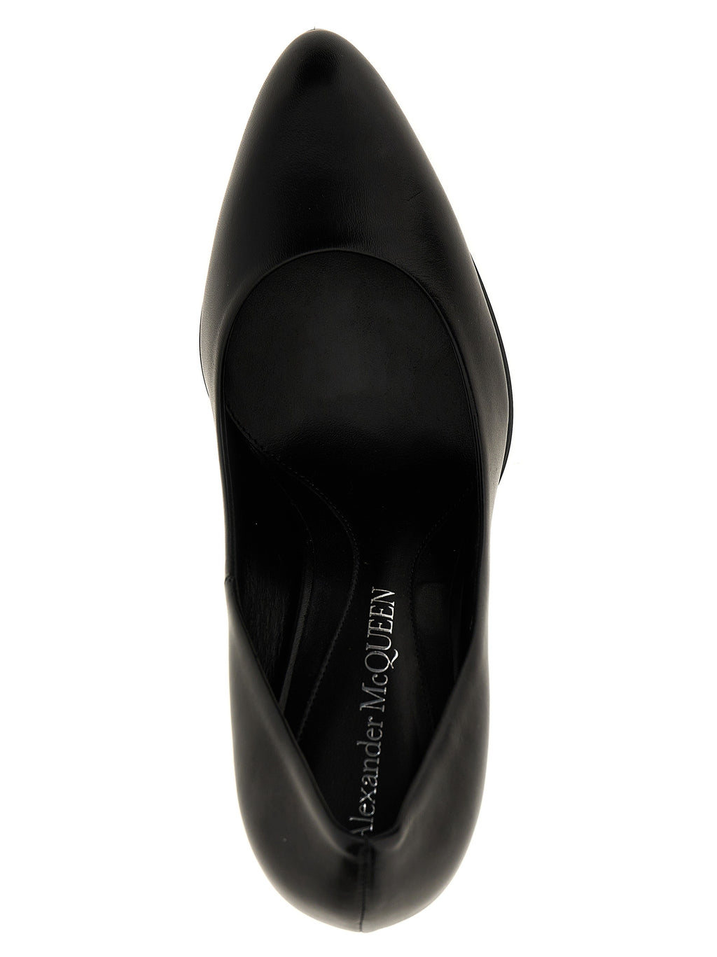 Alexander McQueen | Black Lambskin High Heel Pumps