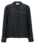 Off-White | Black Silk Blouse