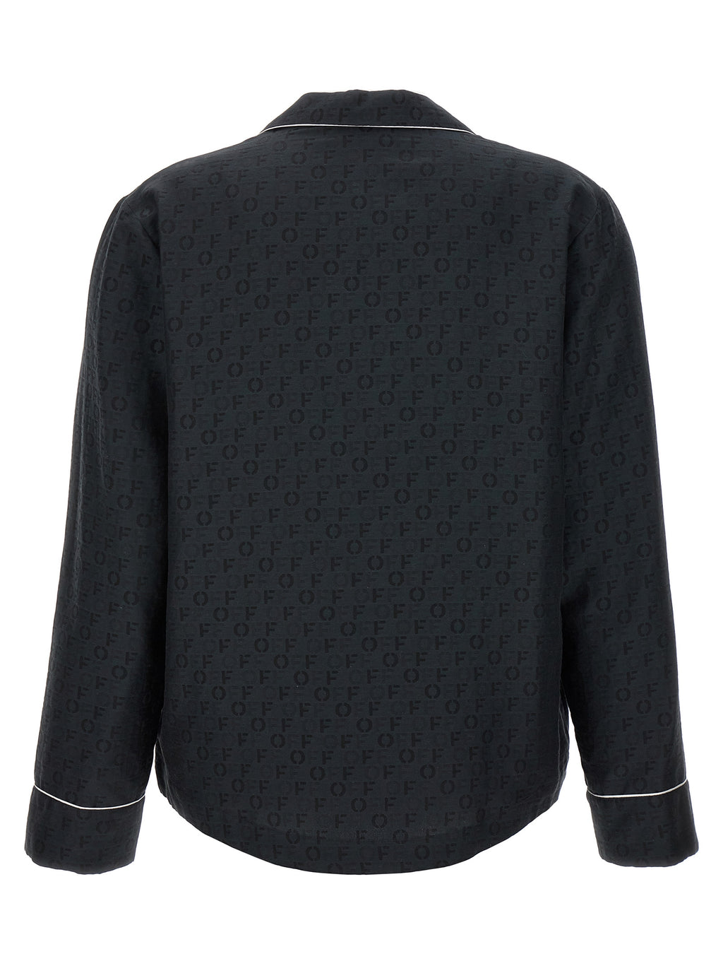 Off-White | Black Silk Blouse