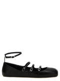 Alexander McQueen | Black Calfskin Ballet Flats