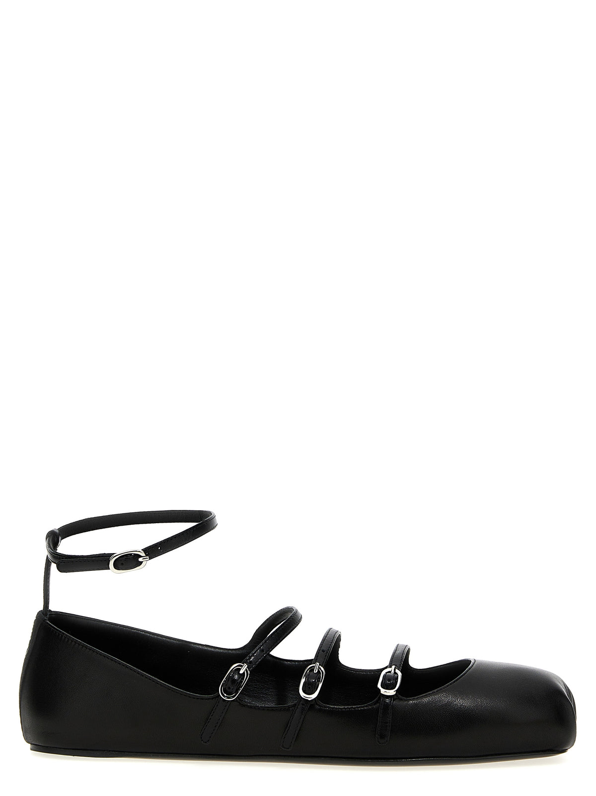 Alexander McQueen | Black Calfskin Ballet Flats