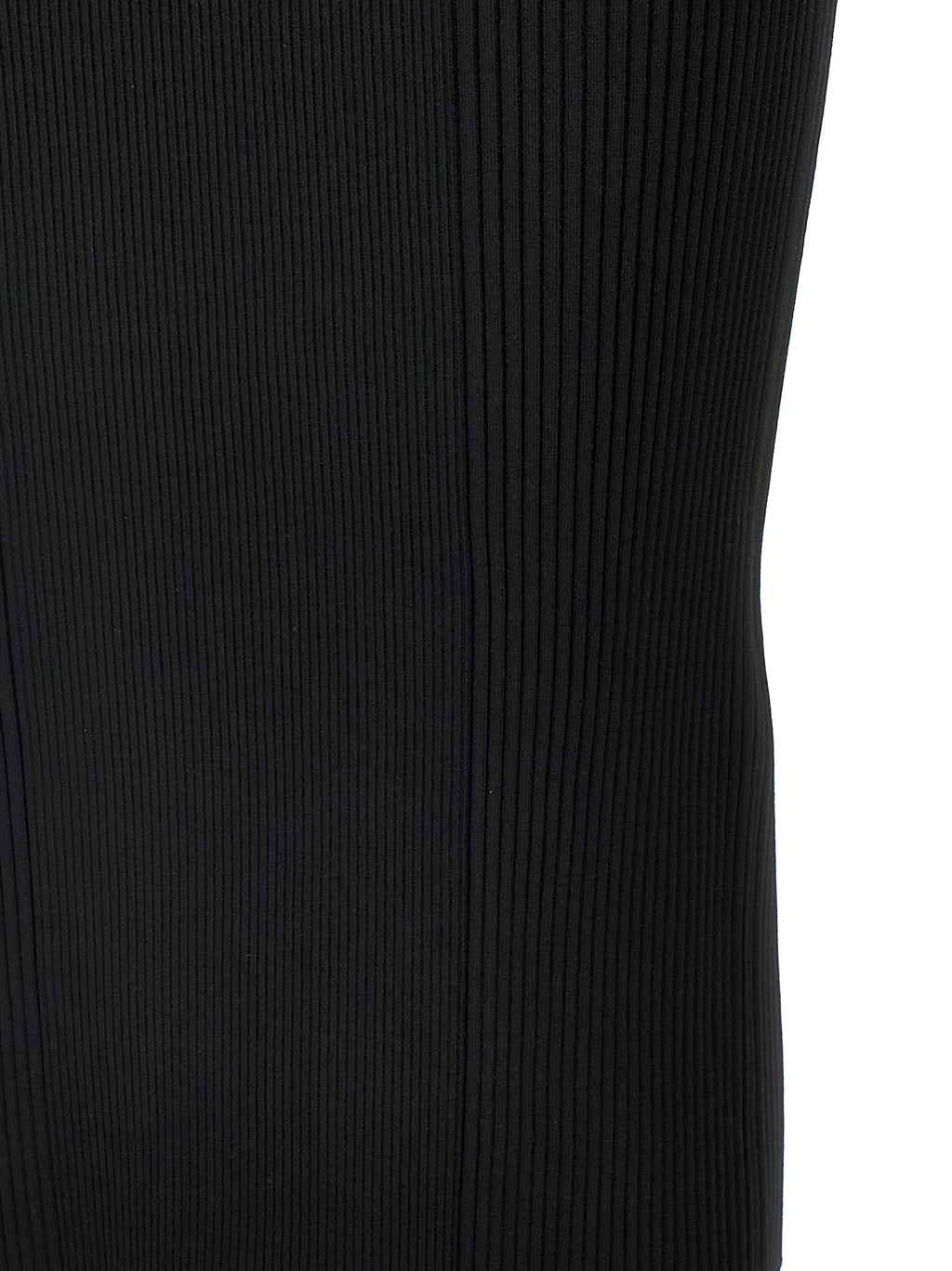 Alexander McQueen | Black Viscose Midi Dress