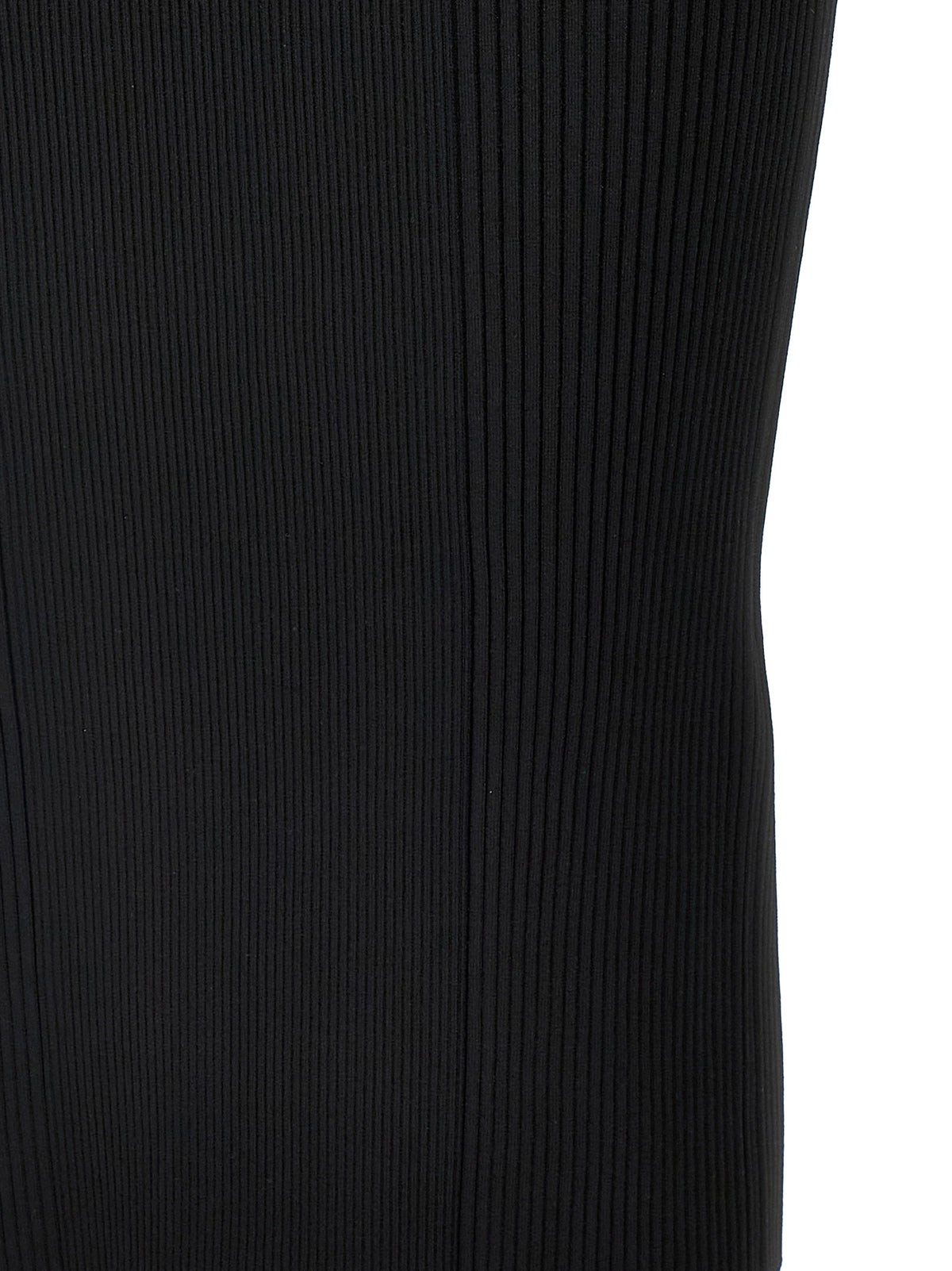 Alexander McQueen | Black Viscose Midi Dress