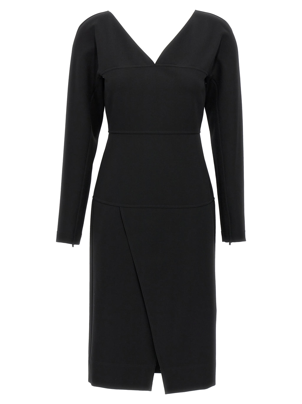 Fendi | Black Viscose Midi Dress