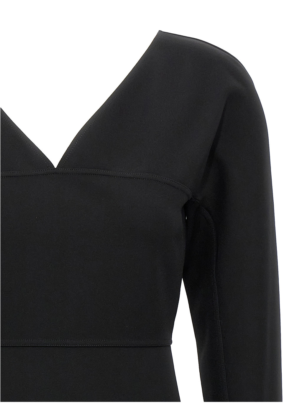 Fendi | Black Viscose Midi Dress