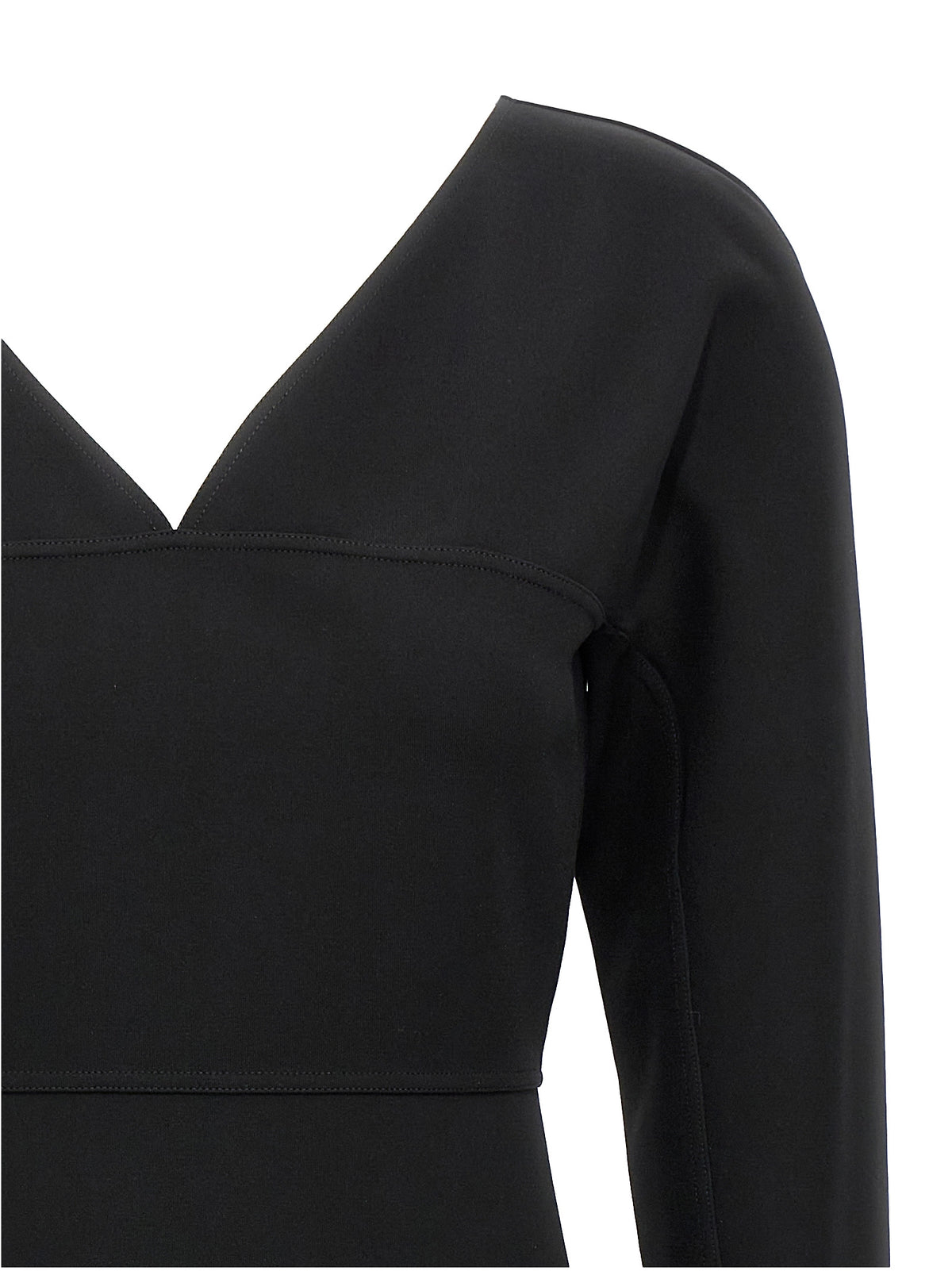 Fendi | Black Viscose Midi Dress