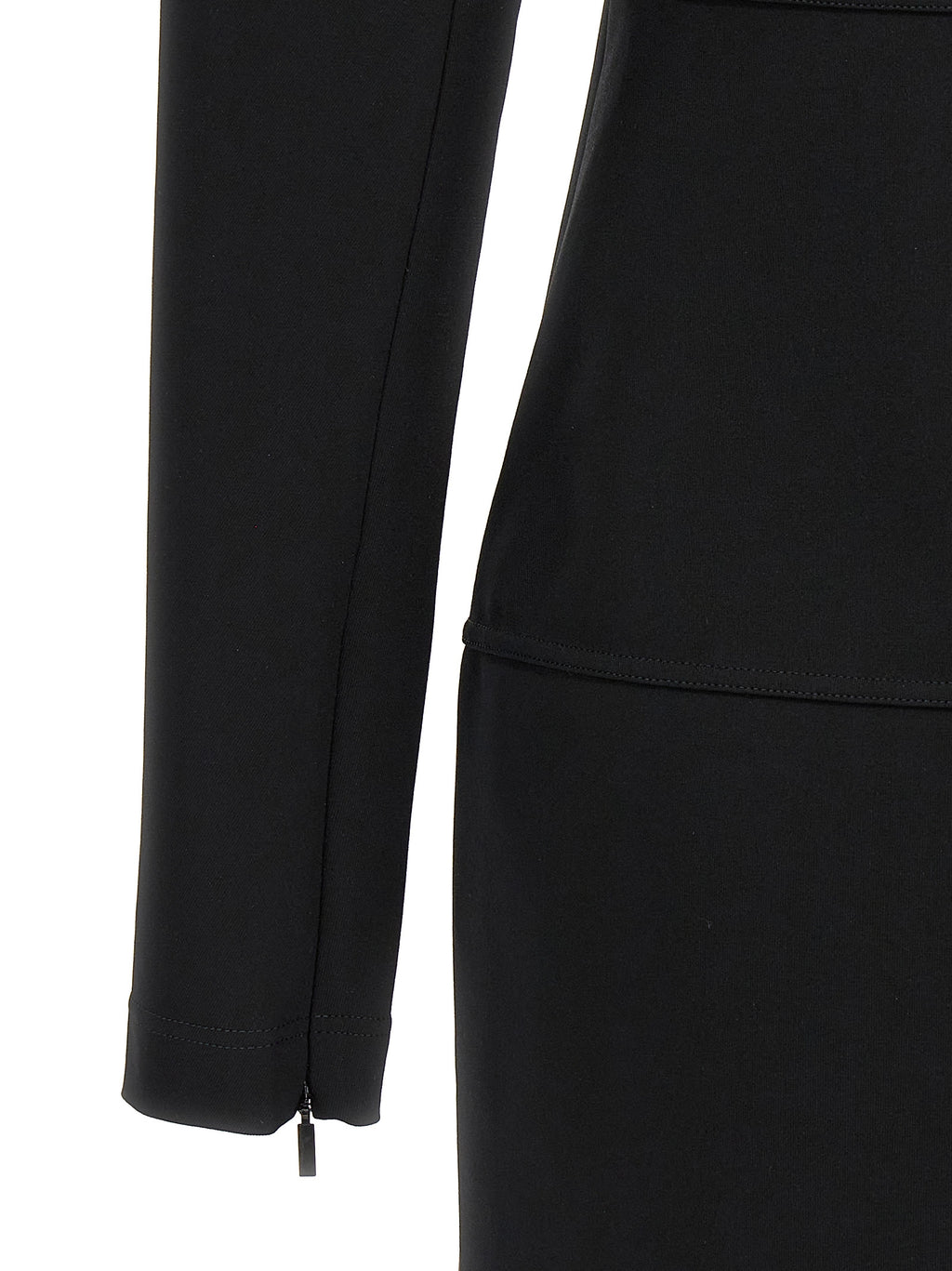 Fendi | Black Viscose Midi Dress