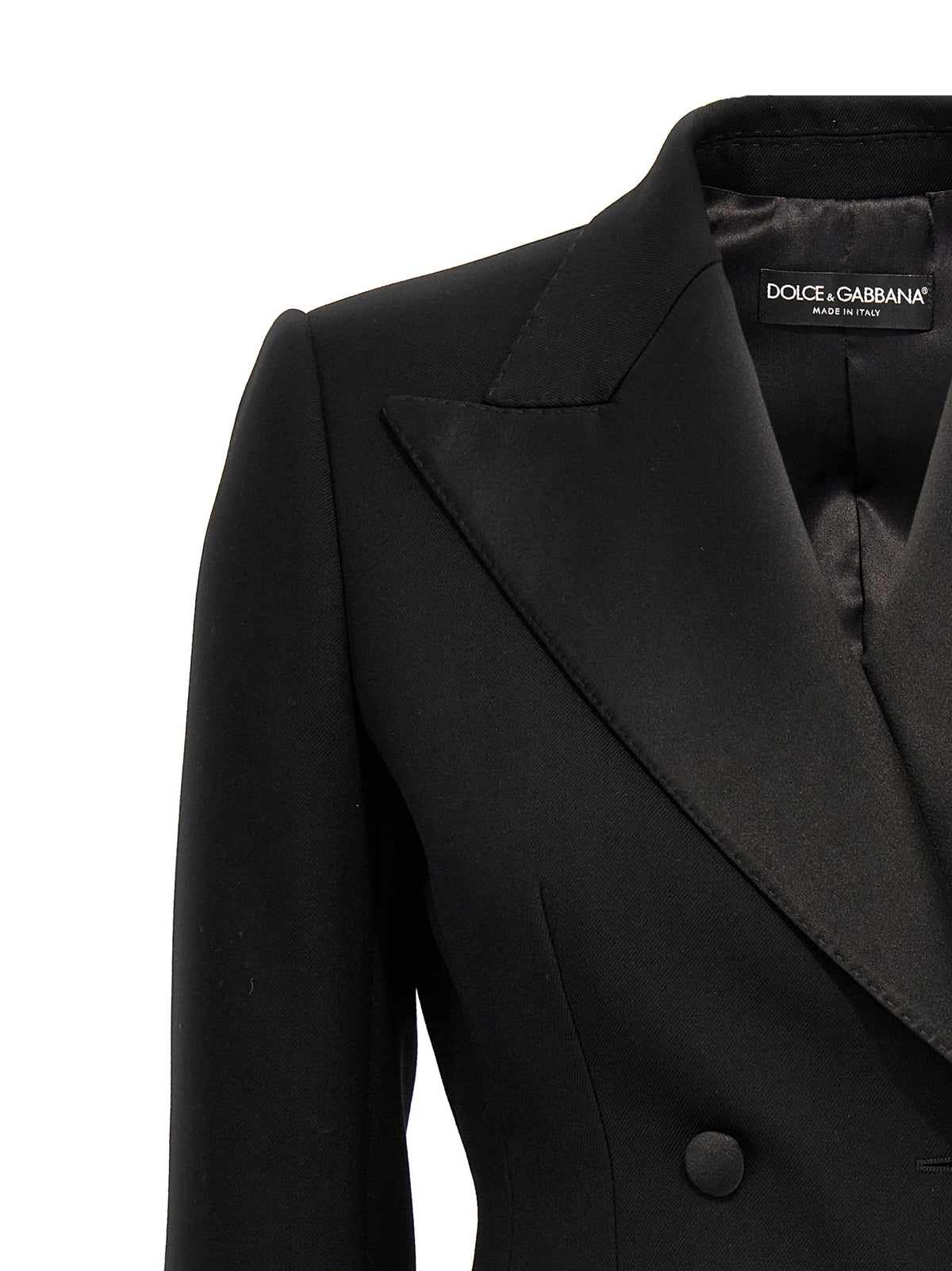 Dolce & Gabbana | Black Virgin Wool Blazer