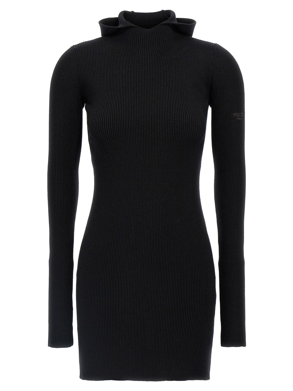Fendi | Black Wool Short Dress