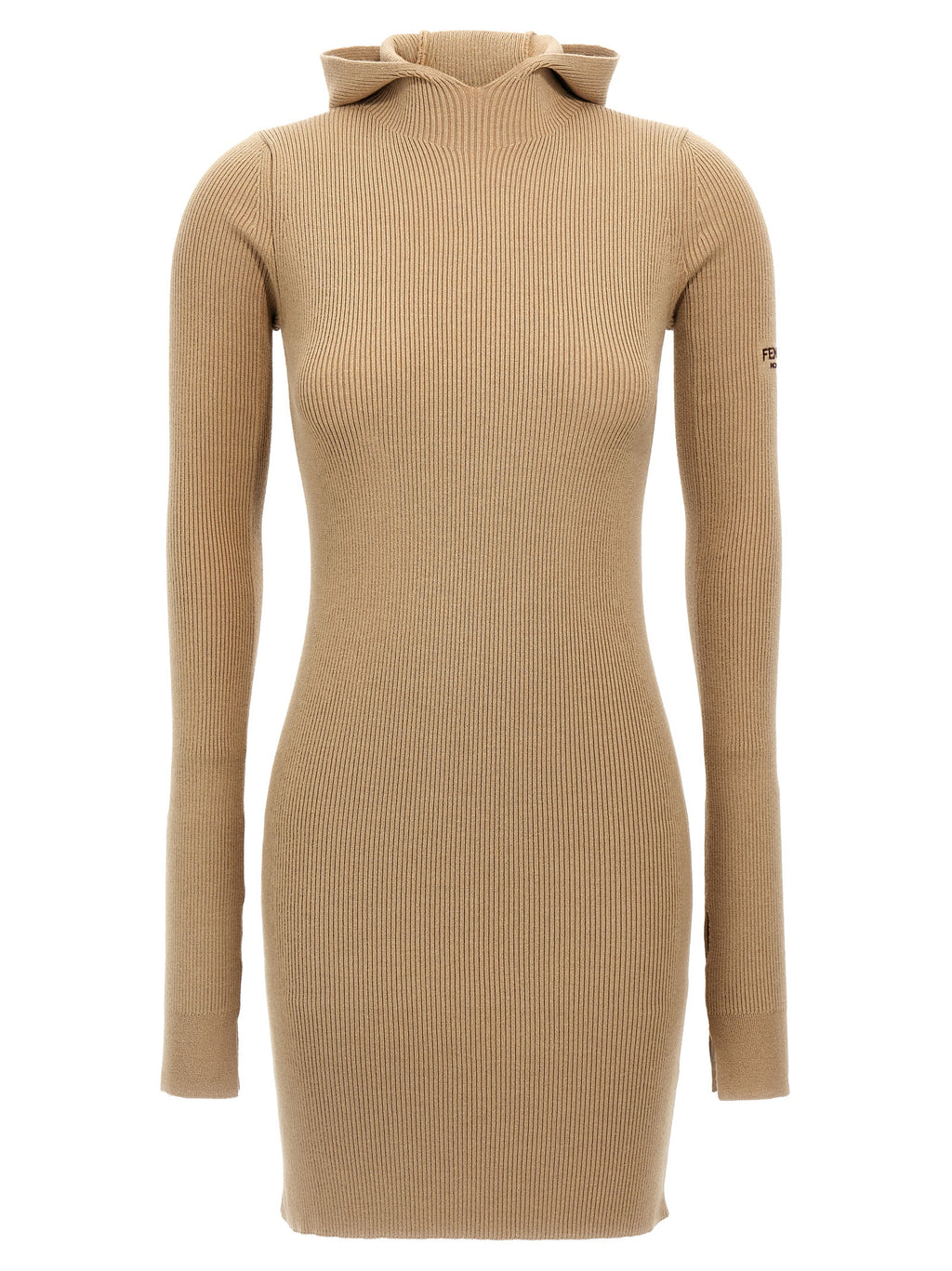 Fendi | Beige Wool Short Dress