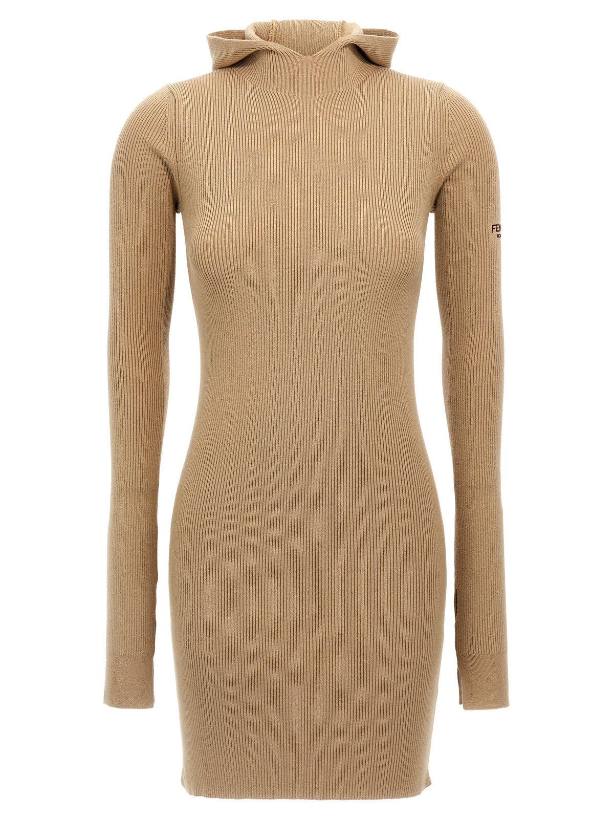 Fendi | Beige Wool Short Dress