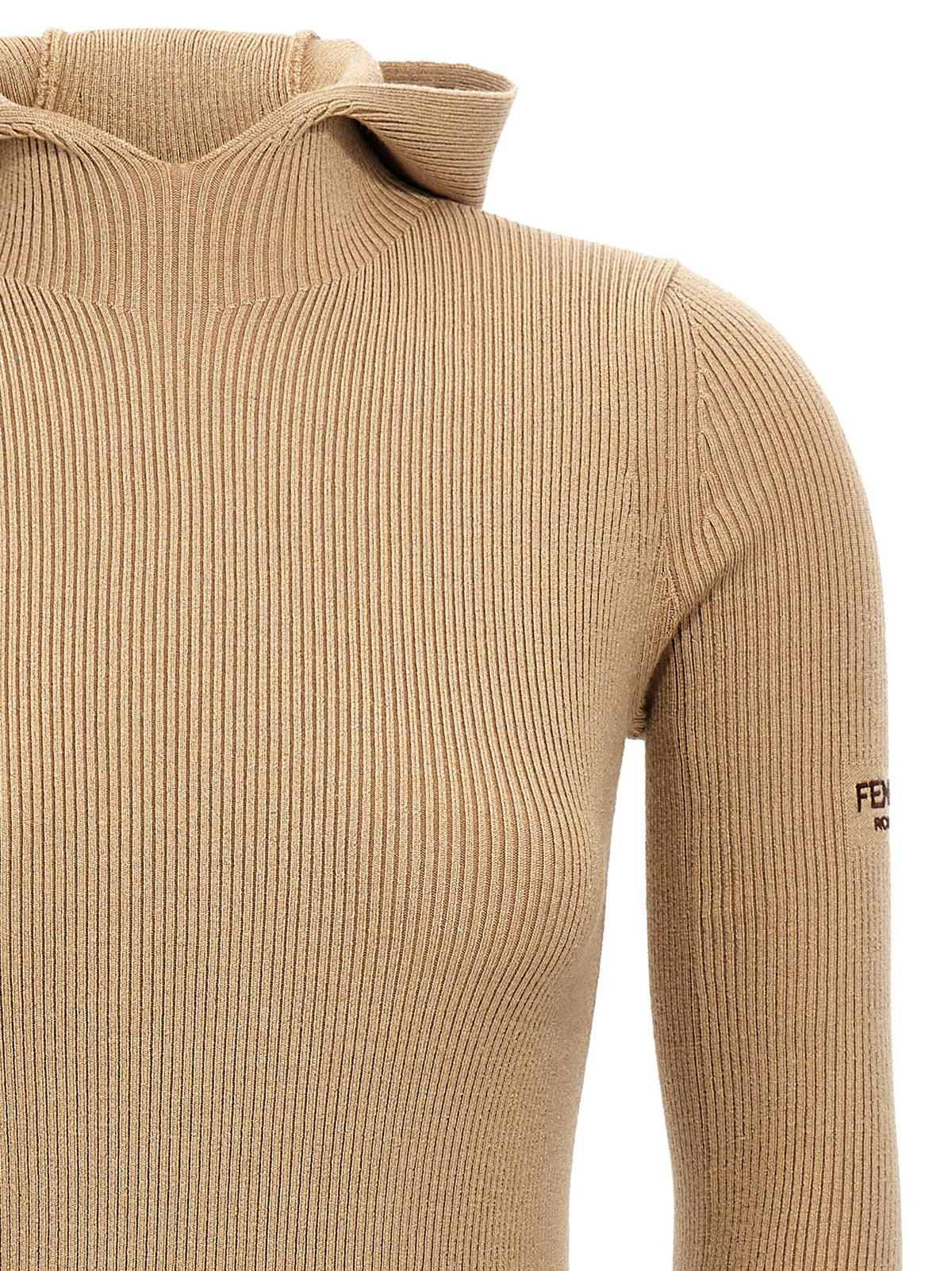 Fendi | Beige Wool Short Dress