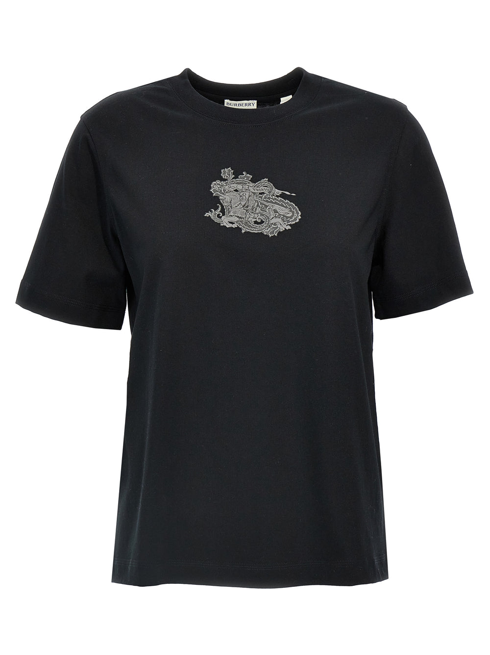 Burberry | Black Cotton T-Shirt