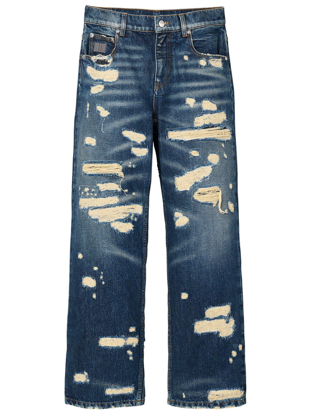 Marc Jacobs | Blue Cotton Straight-Leg Jeans