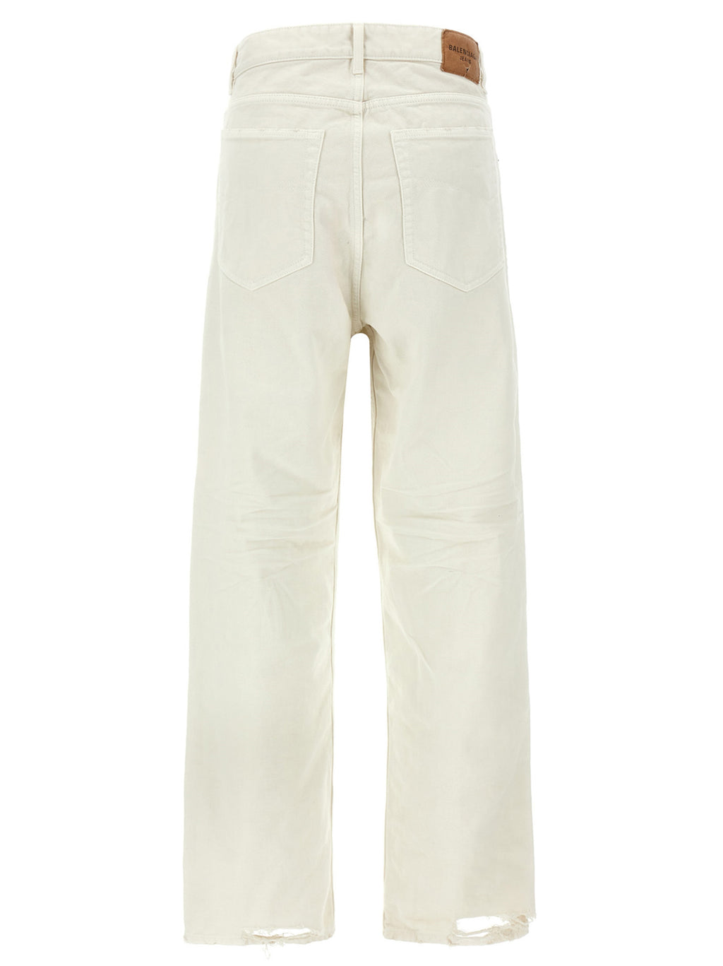 Balenciaga | White Cotton Jeans Denim