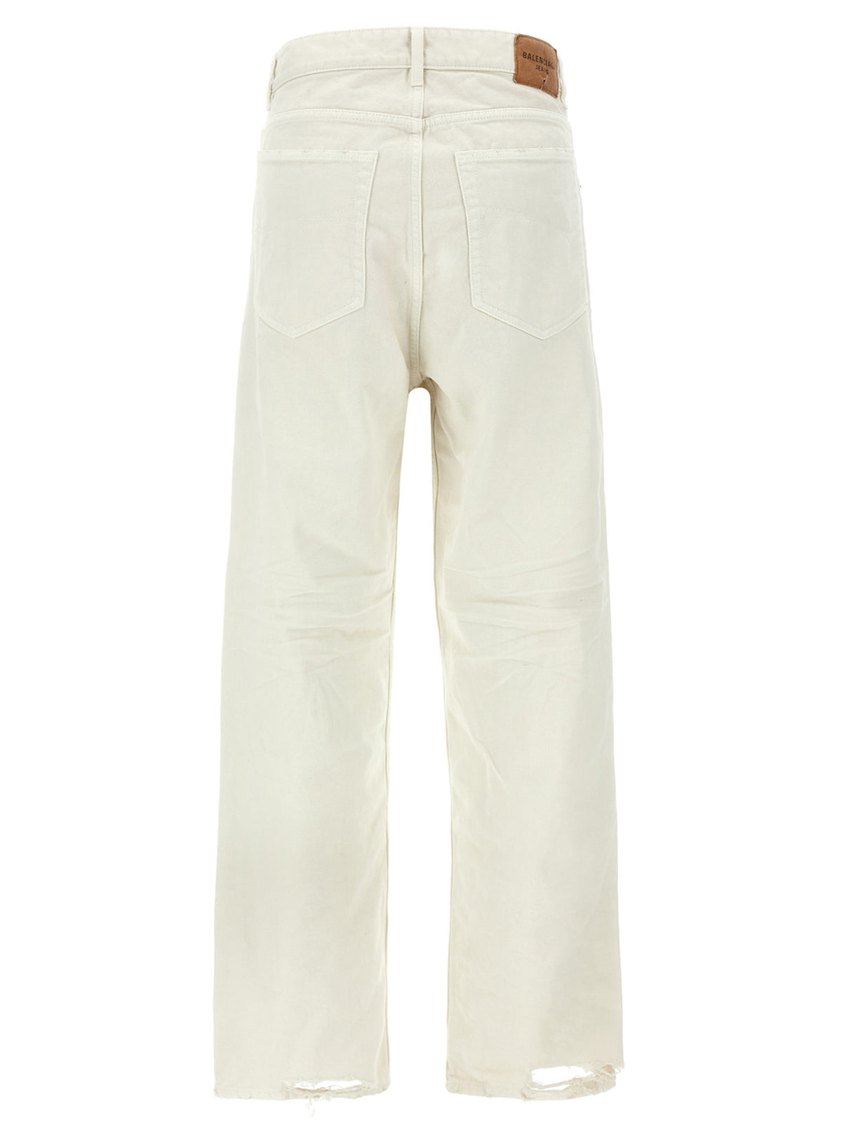 Balenciaga | White Cotton Jeans Denim