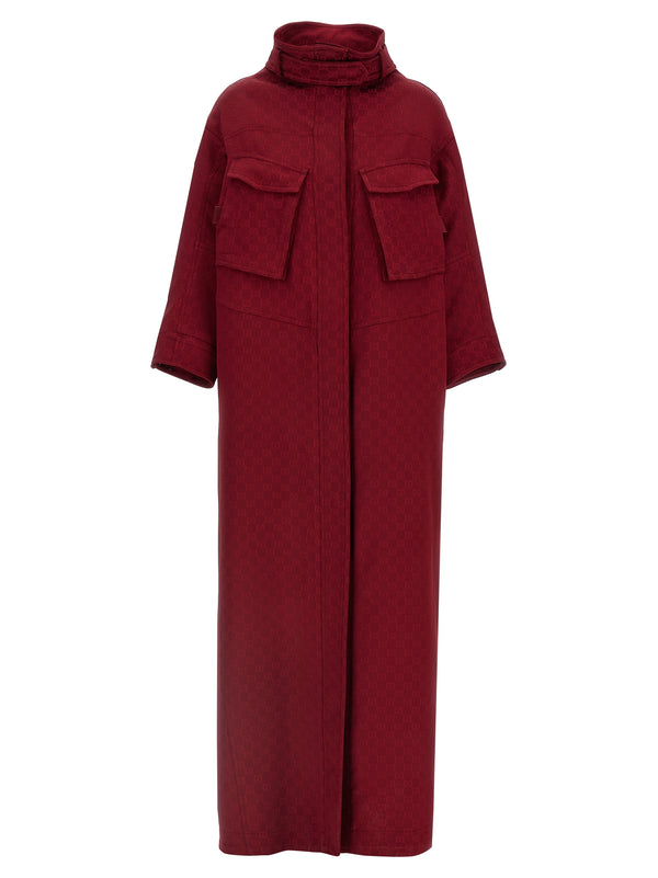 Gucci | Red Viscose Coat