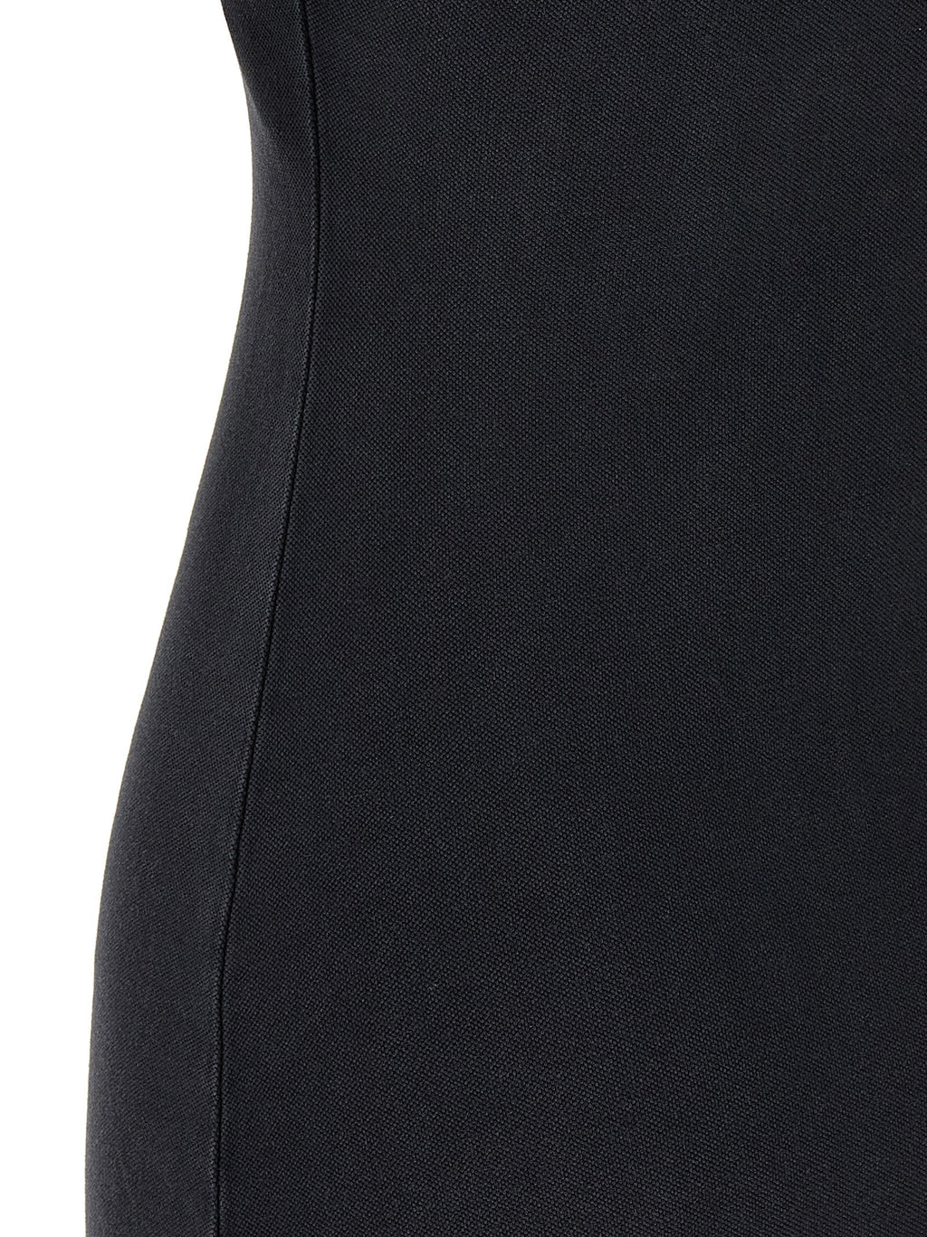 Balenciaga | Black Cotton Short Dress