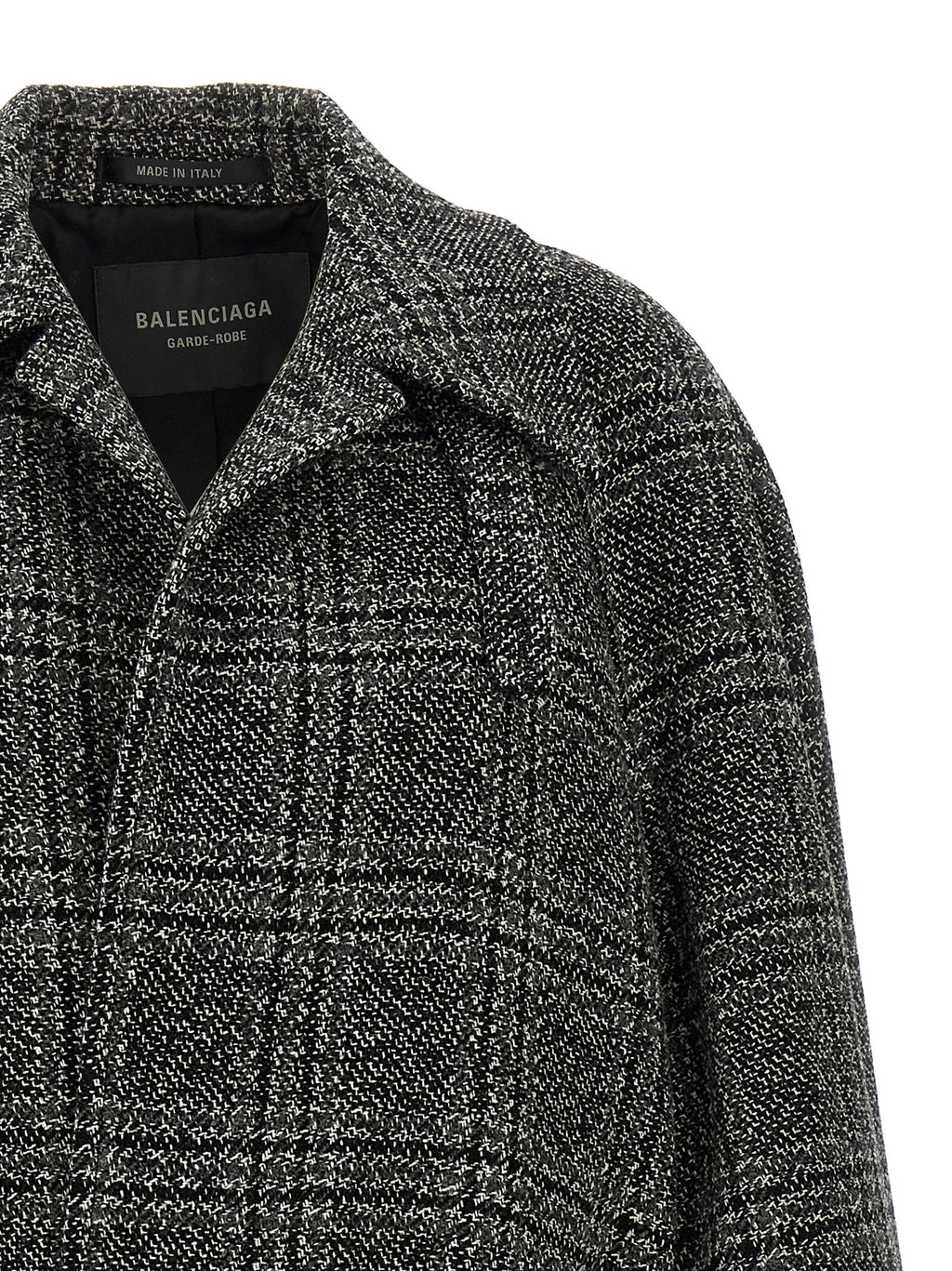 Balenciaga | Black Wool Coat