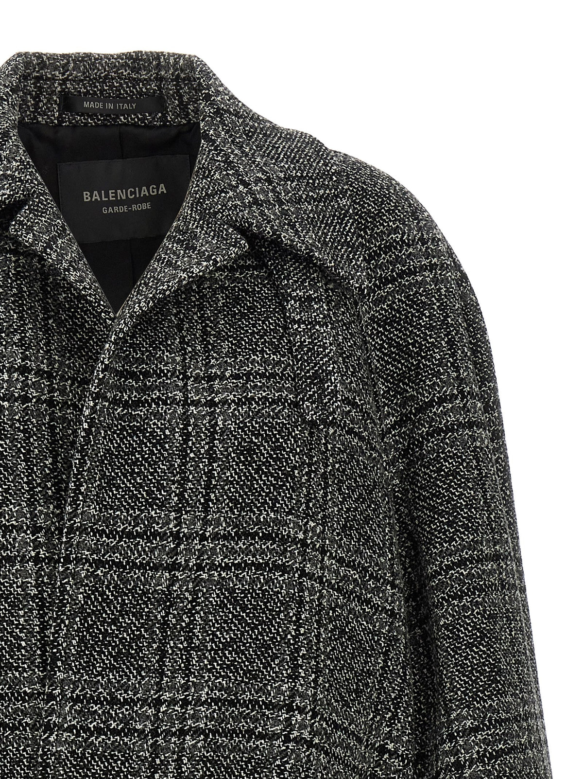 Balenciaga | Black Wool Coat
