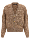 Versace | Beige Virgin Wool Cardigan
