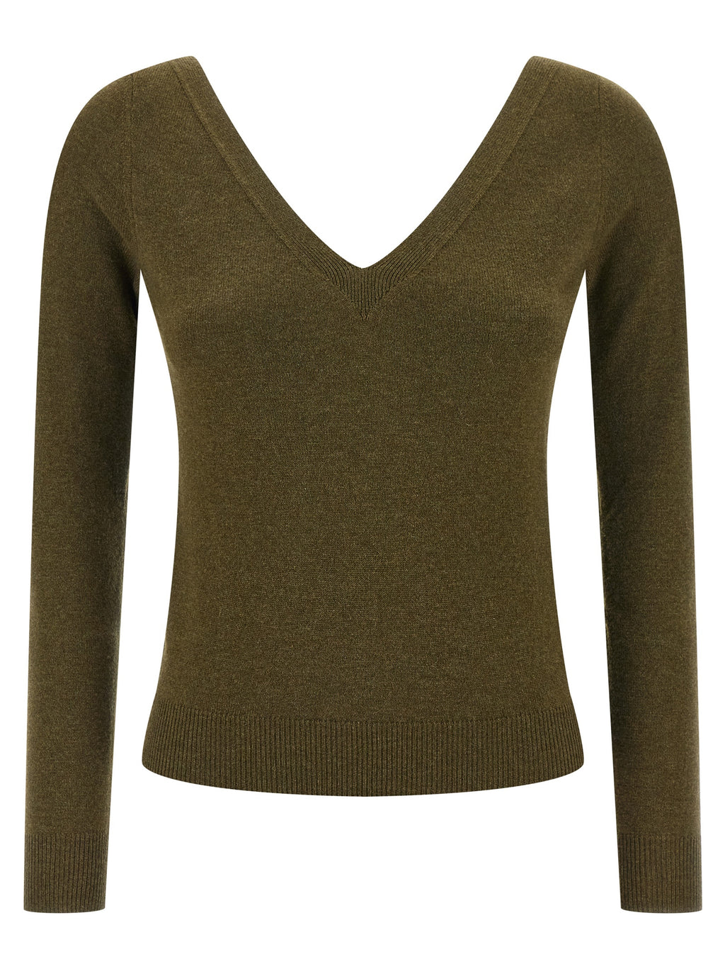 Saint Laurent | Bicolor Cashmere Cardigan