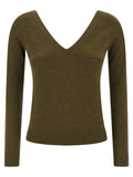 Saint Laurent | Bicolor Cashmere Cardigan