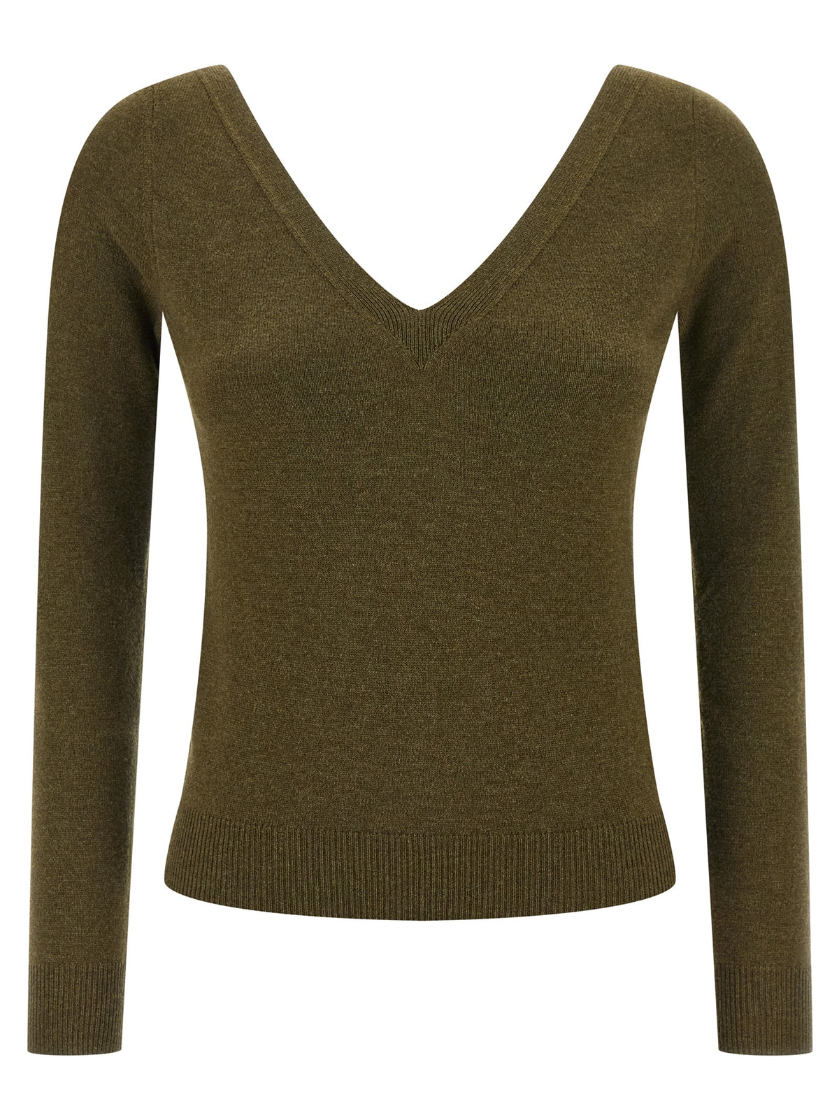 Saint Laurent | Bicolor Cashmere Cardigan