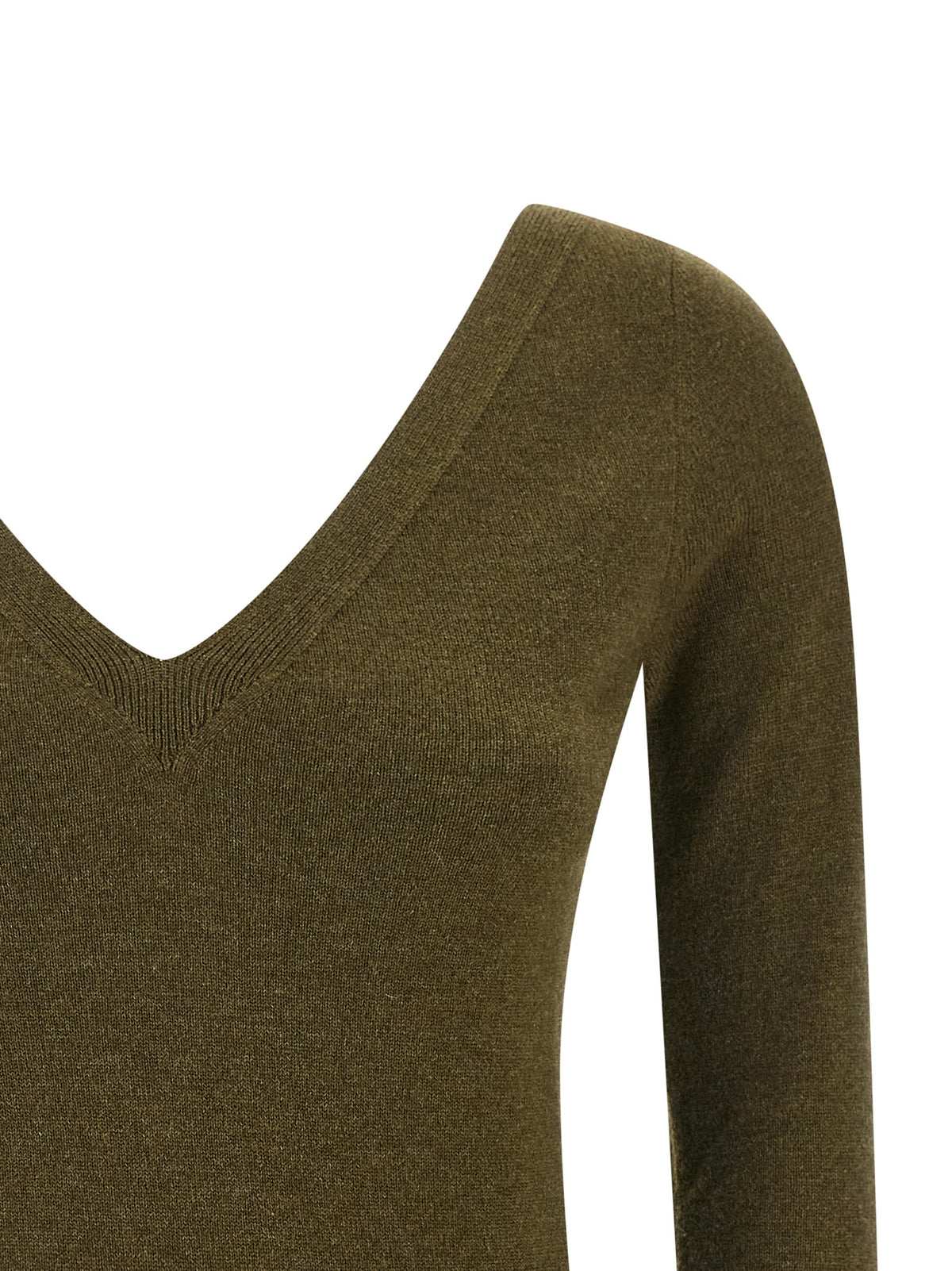 Saint Laurent | Bicolor Cashmere Cardigan