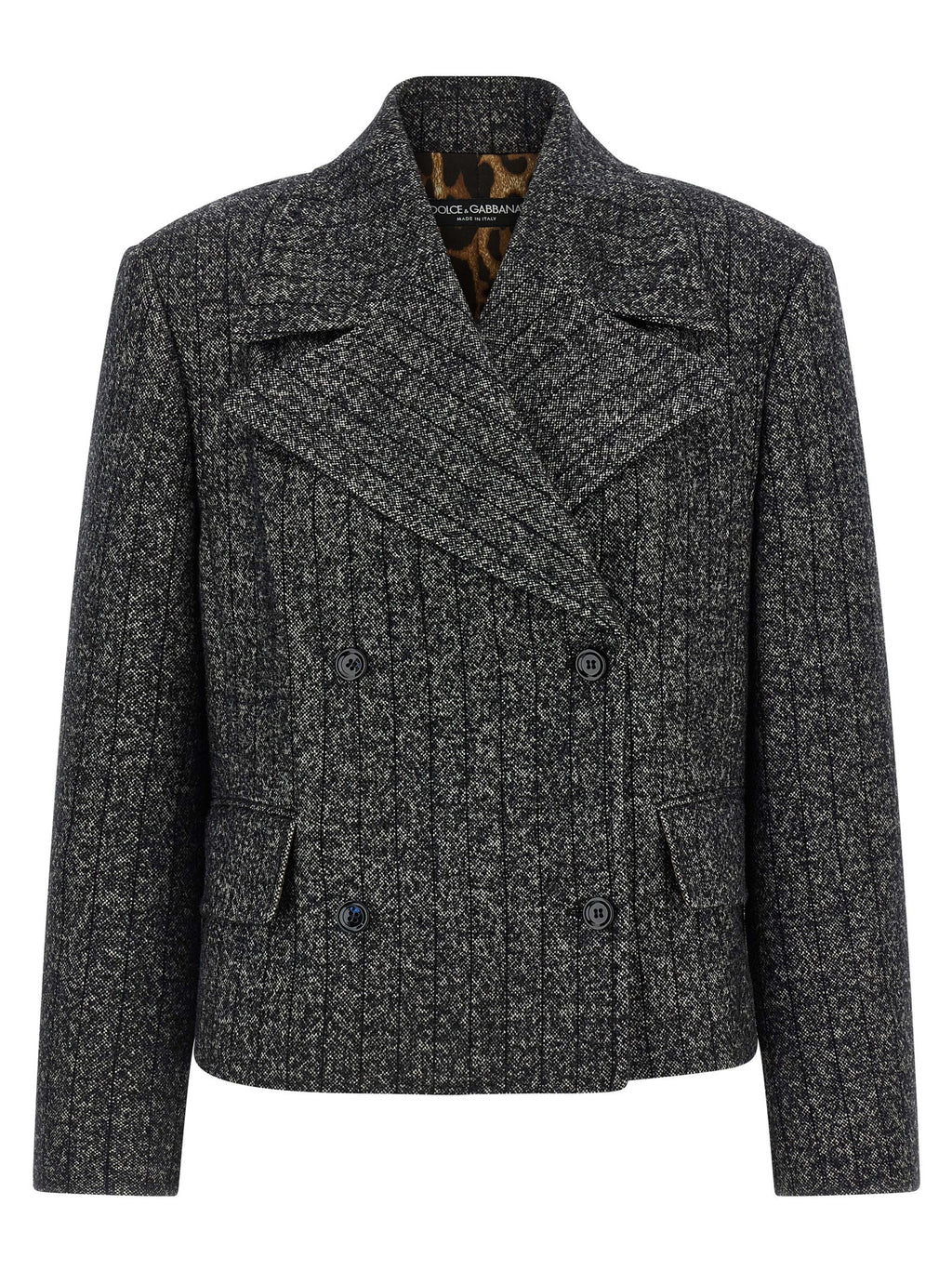 Dolce & Gabbana | Bicolor Elastane Blazer