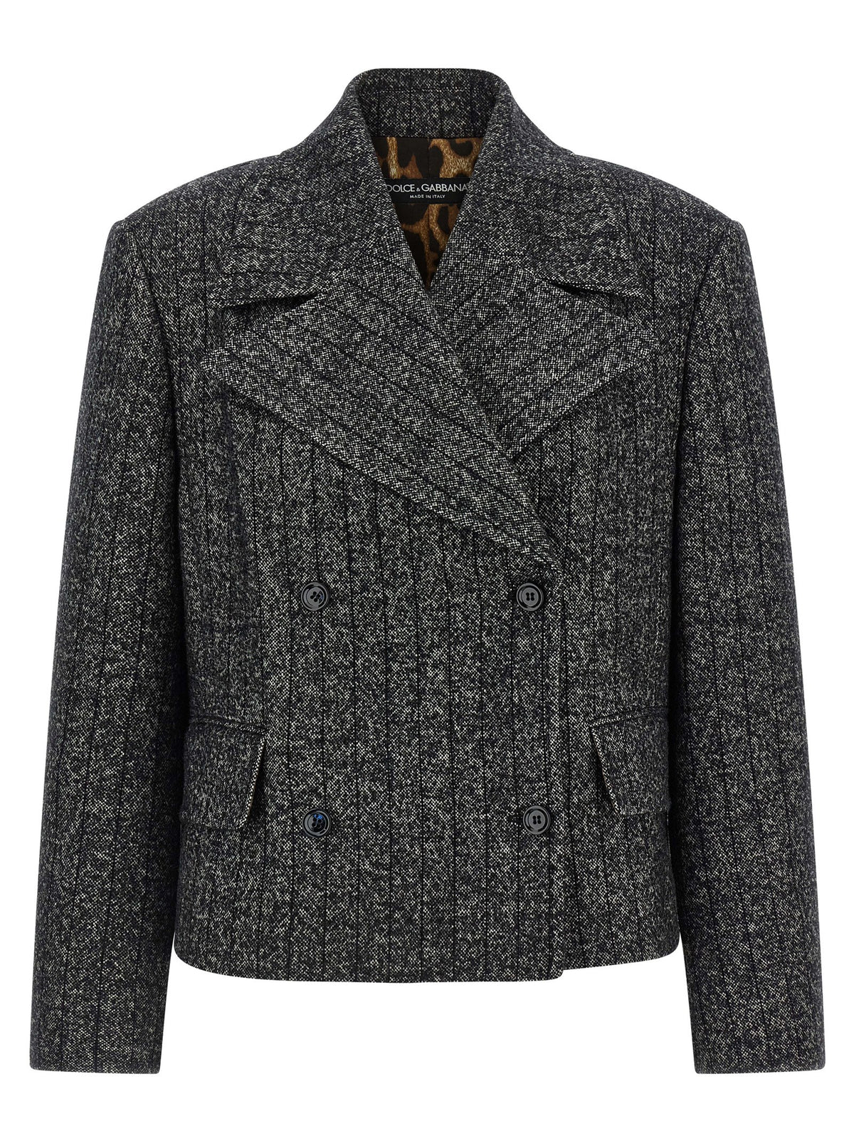 Dolce & Gabbana | Bicolor Elastane Blazer
