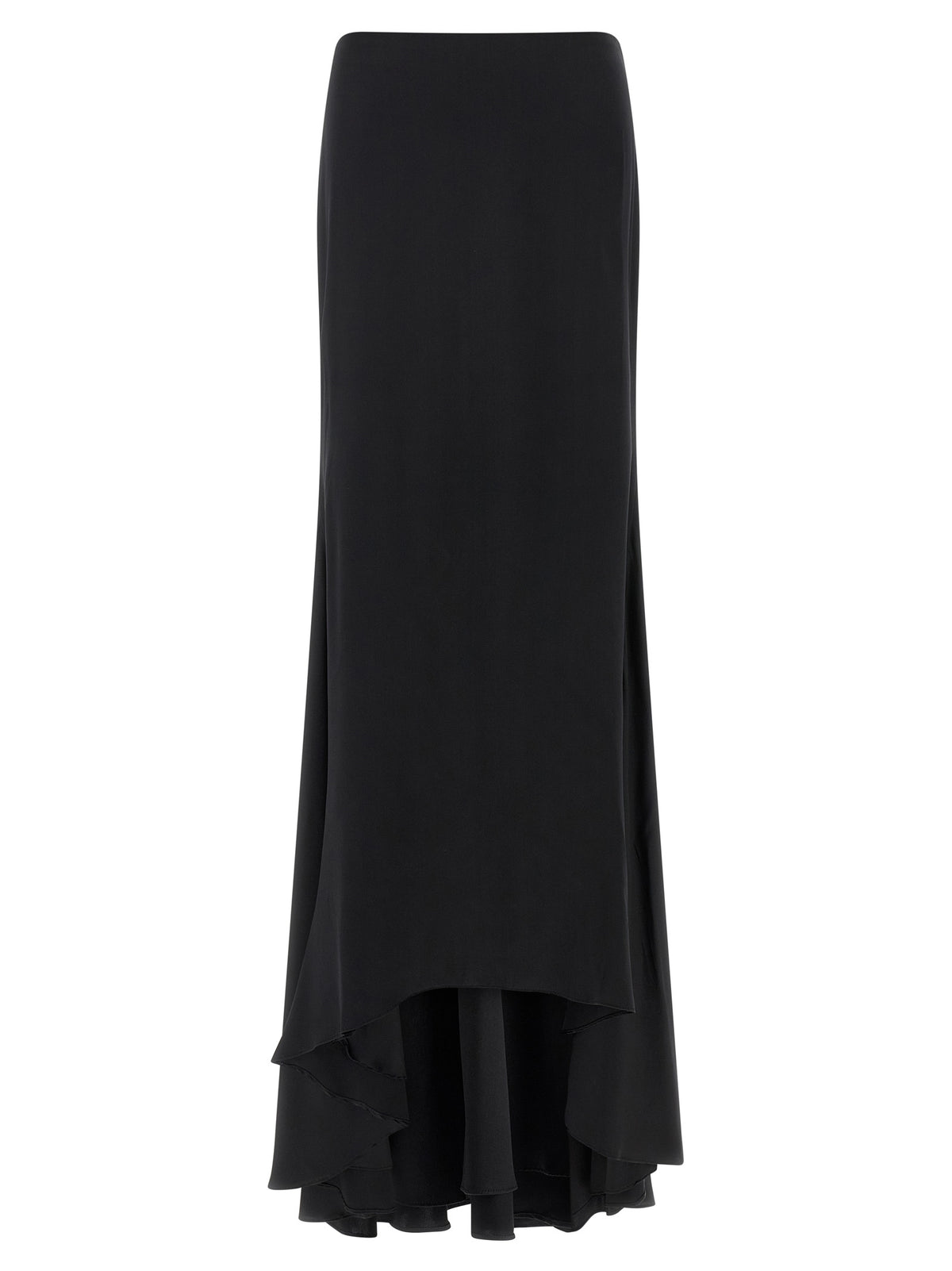 Armarium | Black Silk Mini Skirt