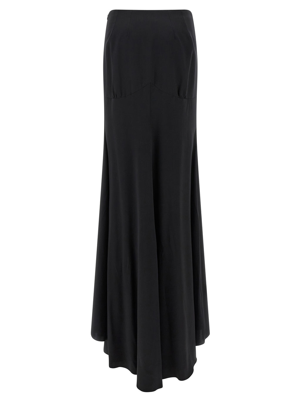 Armarium | Black Silk Mini Skirt