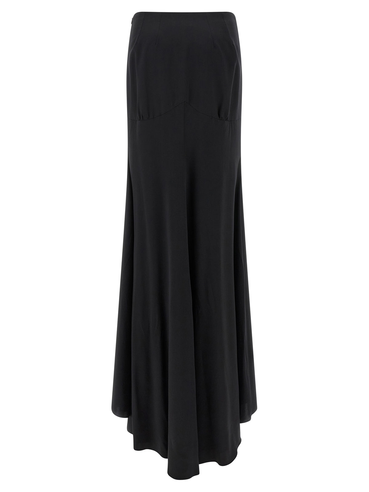 Armarium | Black Silk Mini Skirt