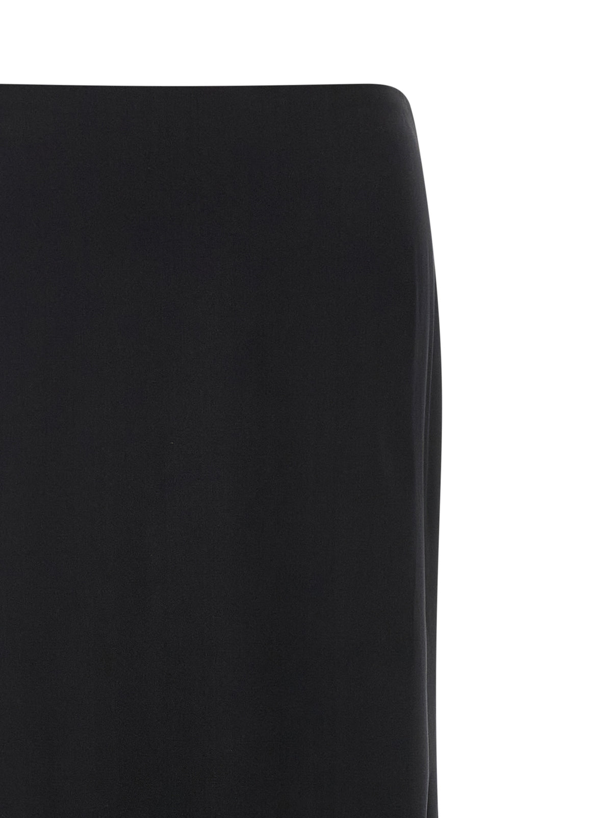 Armarium | Black Silk Mini Skirt