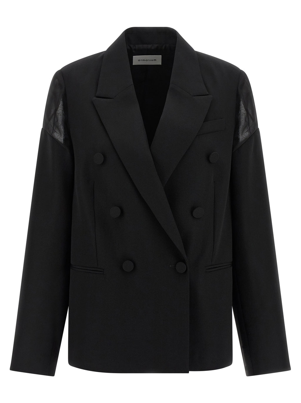 Armarium | Black Virgin Wool Blazer