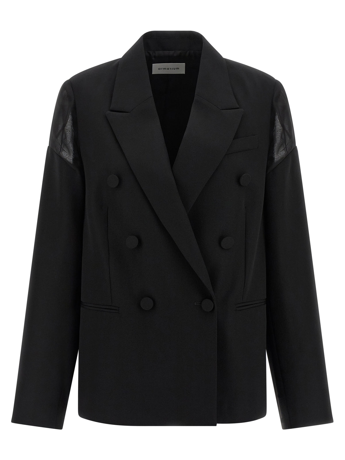 Armarium | Black Virgin Wool Blazer