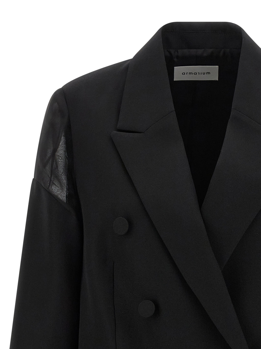 Armarium | Black Virgin Wool Blazer
