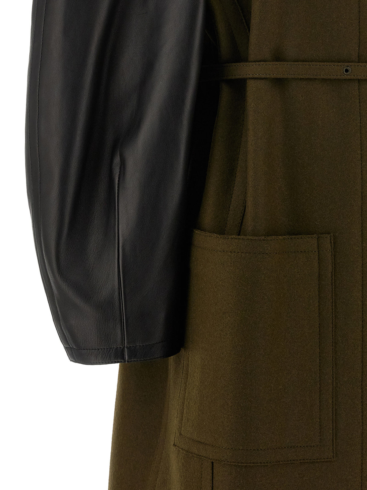 Fendi | Bicolor Viscose Coat